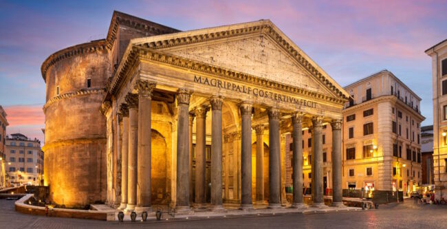 Pantheon Rom – erbaut zu Ehren des römischen Gottes Jupiter